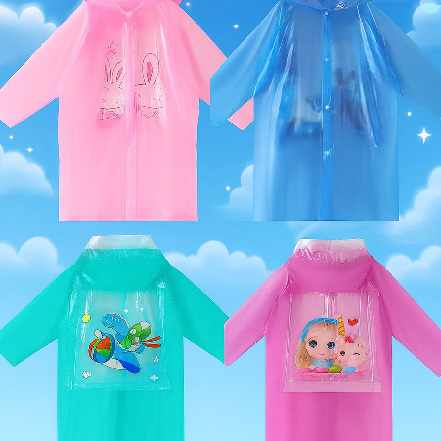 CHILDRENS RAIN COAT 3178