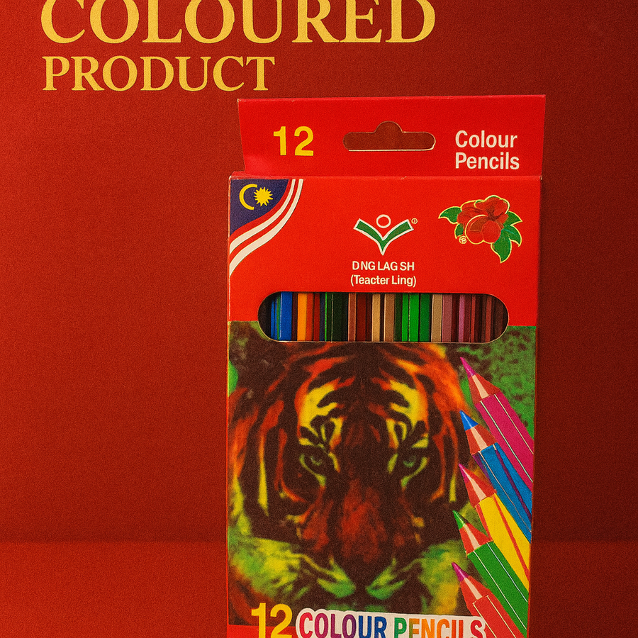 LAPIZ DE COLOR X12 DING LAO SHI AF-10429