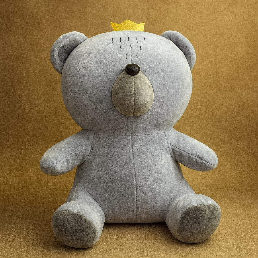 PELUCHE OSO CON CORONA TY30