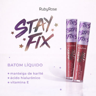BATOM LIQUIDO STAY FIX RUBYROSE HB-569