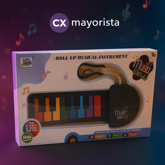 MINI PIANO MULTICOLOR FLEXIBLE NA201988