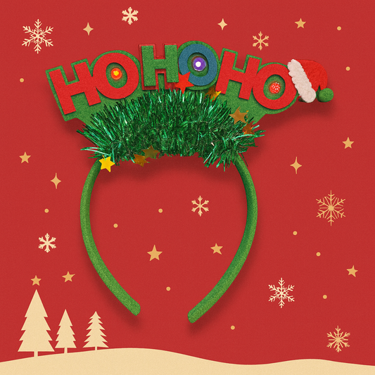 VINCHA DE NAVIDAD HOHOHO JBL-F04