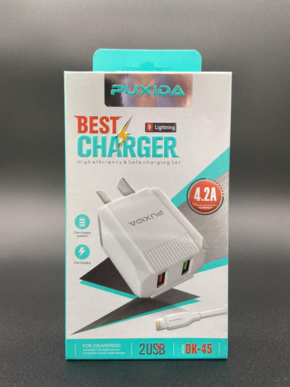 BEST CHARGER IPHONE 4.2A PUXIDA DK-45