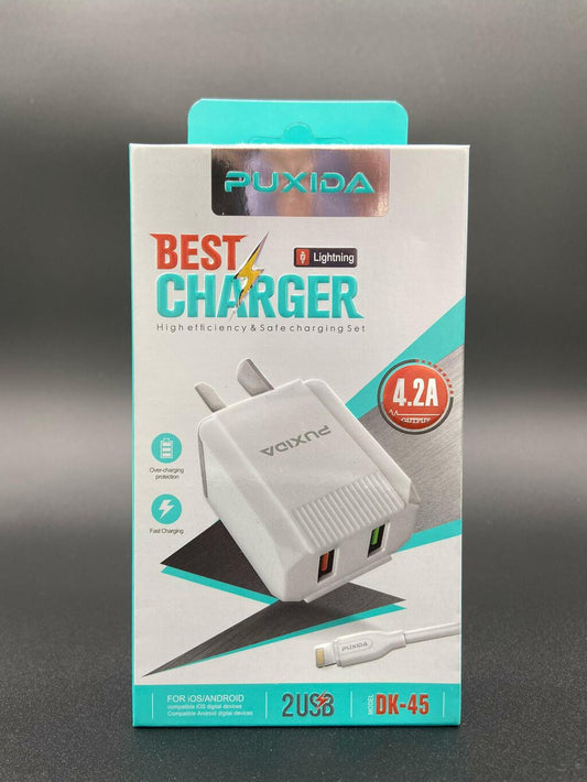 BEST CHARGER IPHONE 4.2A PUXIDA DK-45