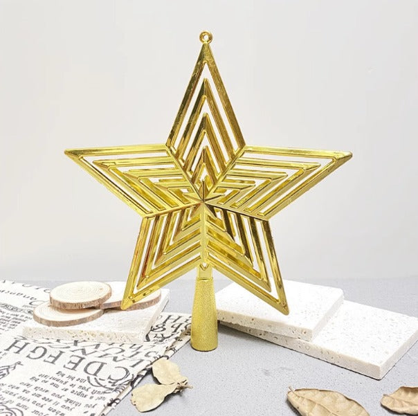 ESTRELLA PUNTAL BRILLO 18CM ZAF24210