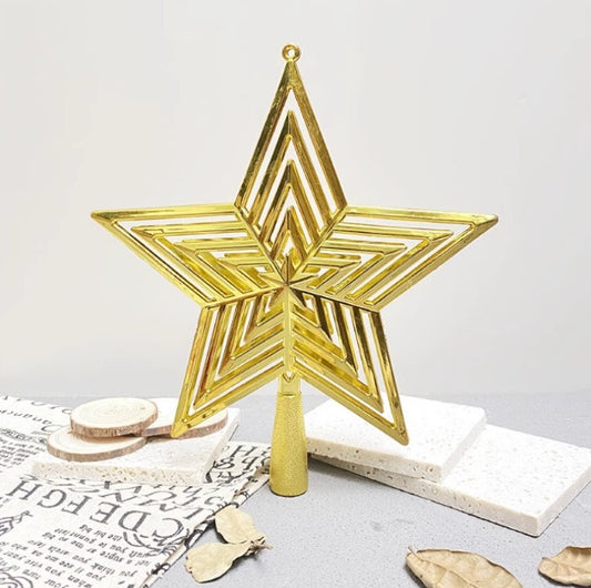 ESTRELLA PUNTAL BRILLO 18CM ZAF24210