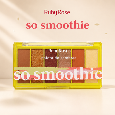 RUBYROSE SO SMOOTHIE EYESHADOW PALETTE HB-F529