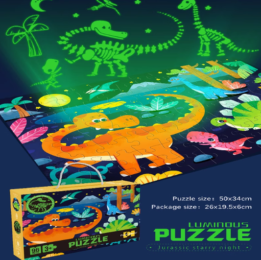 ROMPECABEZAS LUMINOSO JURASSIC NA205096