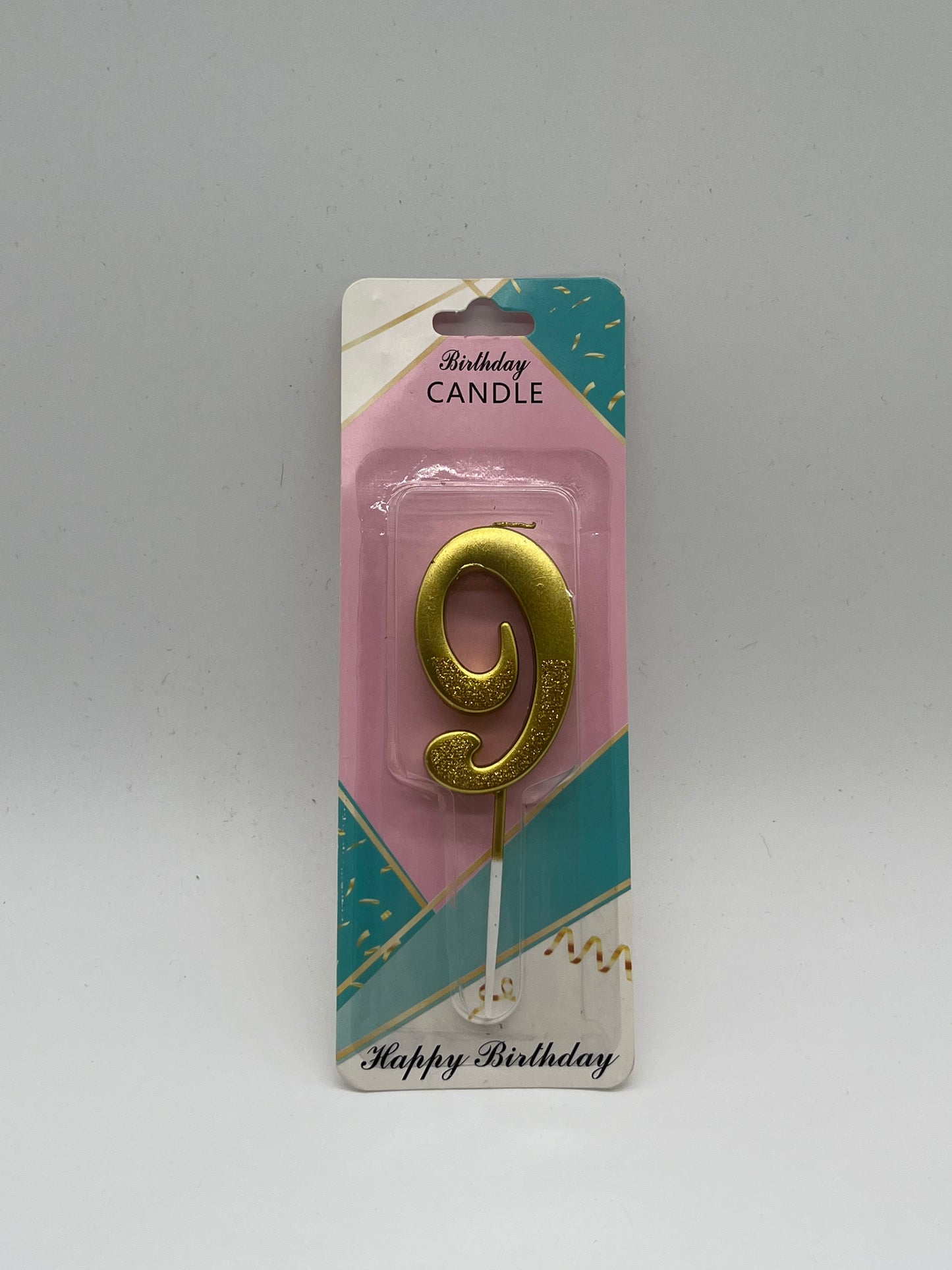 VELAS COMPLE.DE NUMERO ORO JK409
