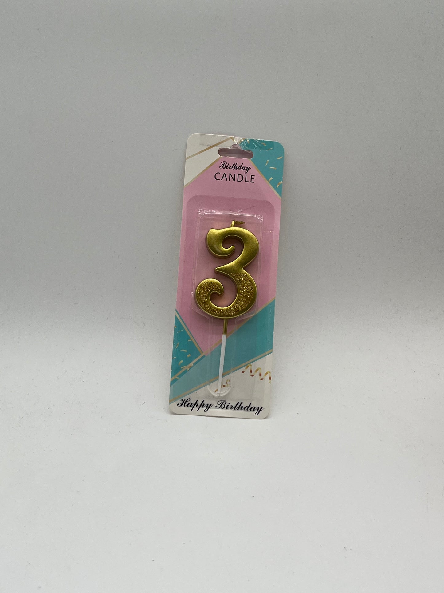VELAS COMPLE.DE NUMERO ORO JK409