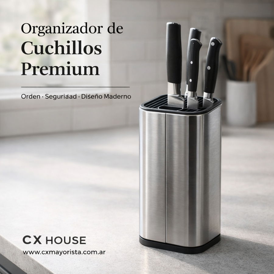 JAZAK ORGANIZADOR DE CUCHILLOS ORGCUB-002