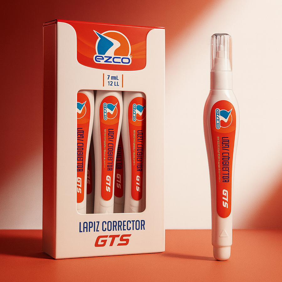 LAPIZ CORRECTOR X12 EZCO 7ML 09099