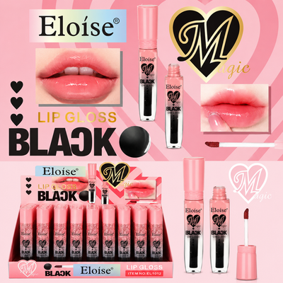 ELOISE MAGIC LIP GLOSS BLACK EL1012