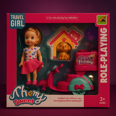 TRAVEL GIRL FUNNY ROLE-PLAYING 25197-9045-14