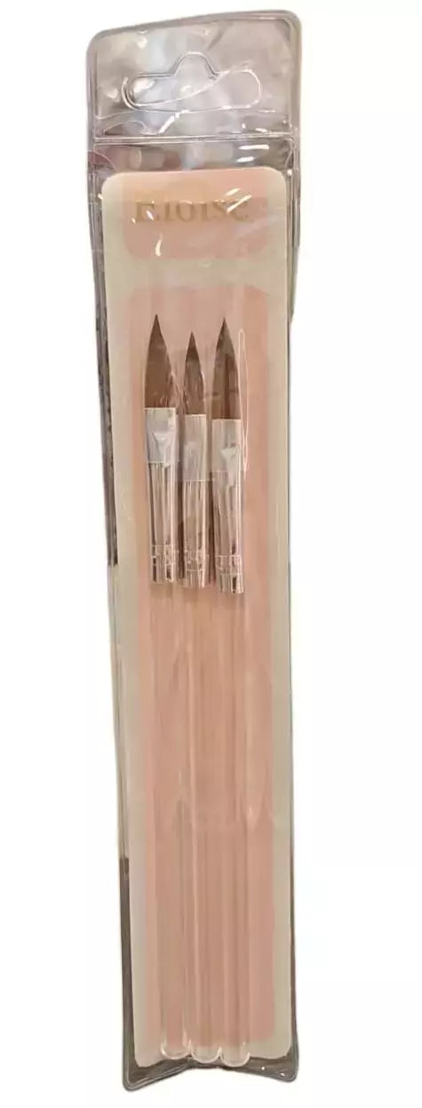 PINCEL ACRILICO X3 TRANSPARENT?-??????? TMSJB-LB