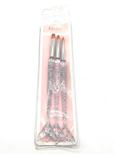 PINCEL GEL X3 SIRENA TRANSPARENTE MRYGLB-B