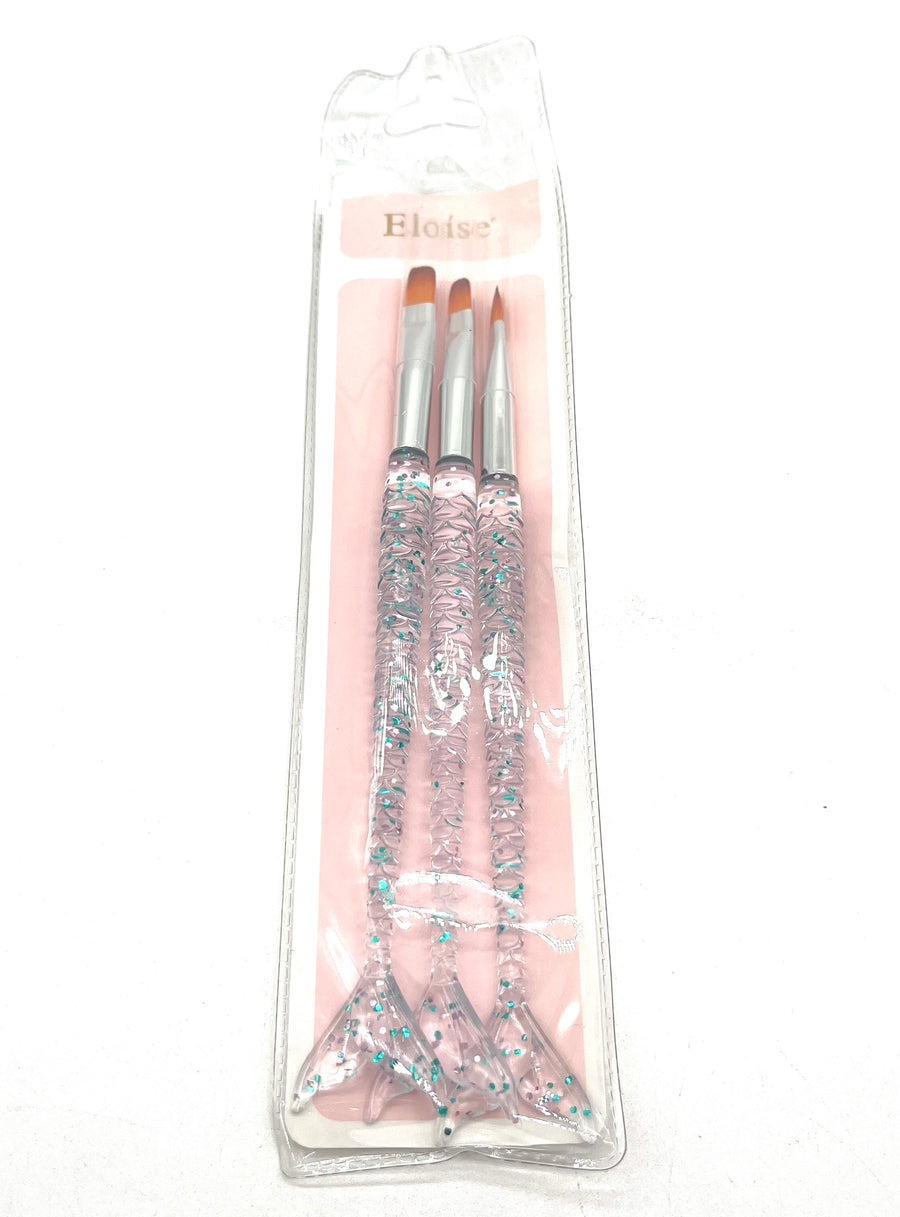 PINCEL GEL X3 SIRENA TRANSPARENTE MRYGLB-B