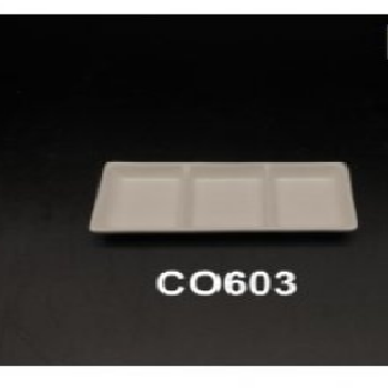 PD391-6"BANDEJA C/ 3DIVIS 15X6.5CM