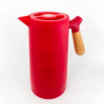 JARRA TERMICA ROJA CN ASA MADERA 1LT ES4025R