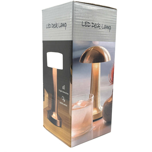 VELADOR MET PANT ACRIL 9X21CM PLAT C/USB D4229P