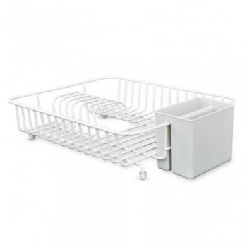 SECAPLATOS METAL Y BAND PLASTICO BLANCA C5666B
