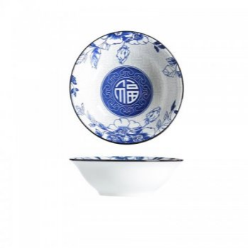 BOWL CON CERAM BLANCA C5618