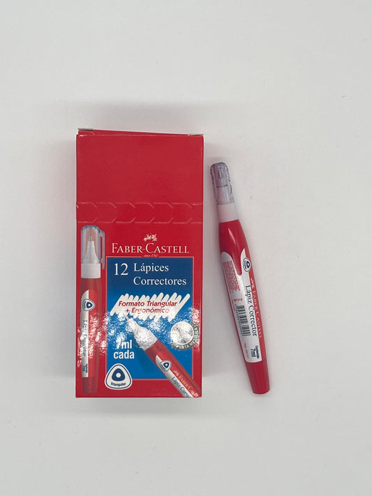 LAPIZ CORRECTOR X12 FABER CASTELL 287212 36002