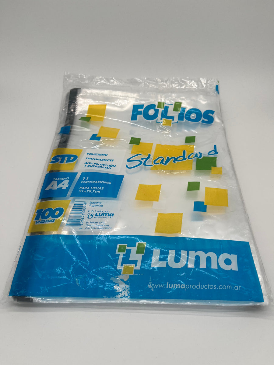 FOLIO STANDARD X100 LUMA A4 00458