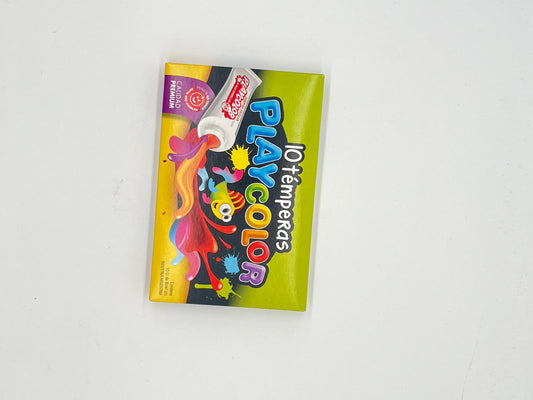 TEMPERA PLAYCOLOR ESCOLAR  X10