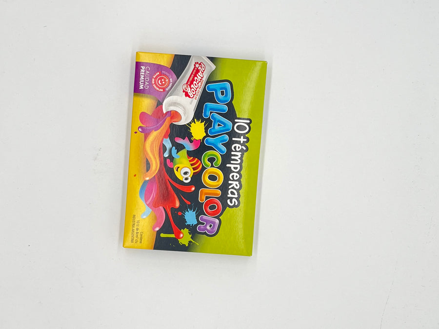 TEMPERA PLAYCOLOR ESCOLAR  X10