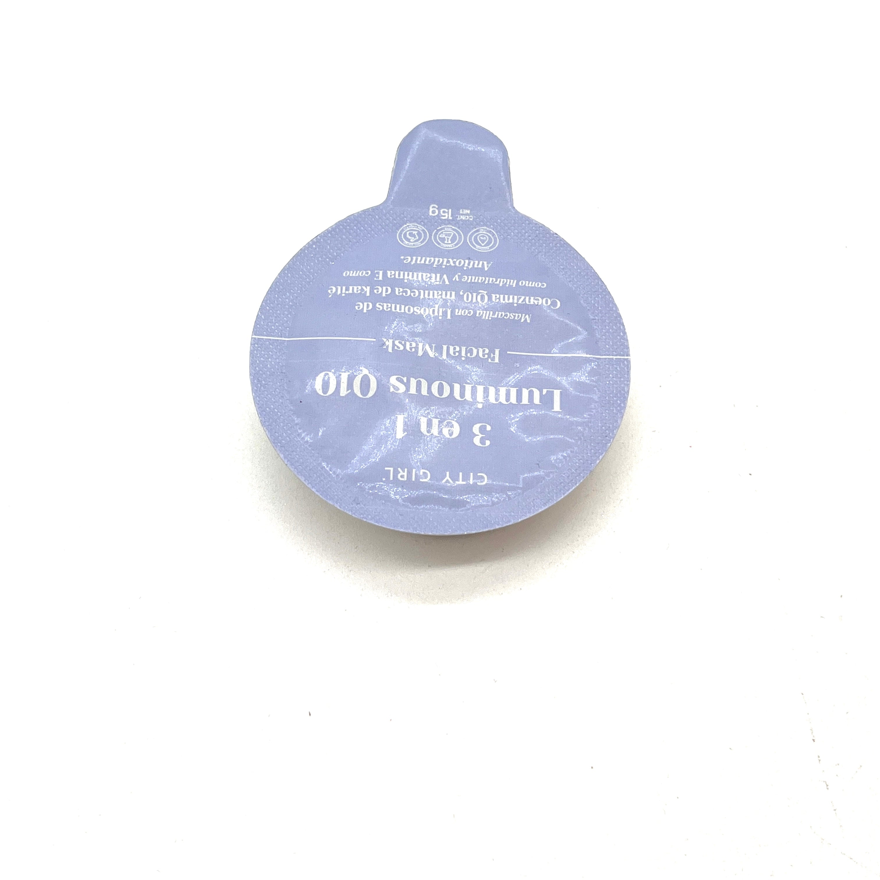 3 EN 1 LUMINOUS Q10 MASCARILLA CITY GIRL CT-63