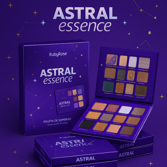 PALETA DE SOMBRAS ASTRAL ESSENCE RUBYROSE HB-F2601
