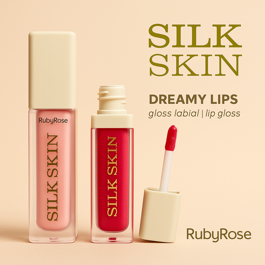 LIP GLOSS SILK SKIN DREAMY LIPS RUBYROSE HB-F7200