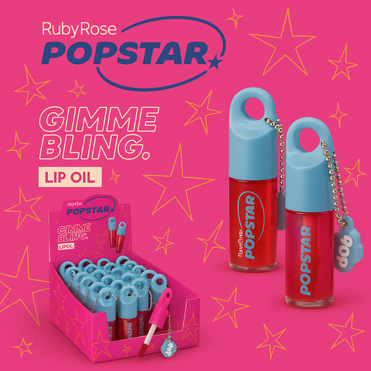 LIP OIL POPSTAR GIMME BLING RUBYROSE HB-L6507
