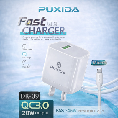 FAST CHARGER MICRO PUXIDA DK-09