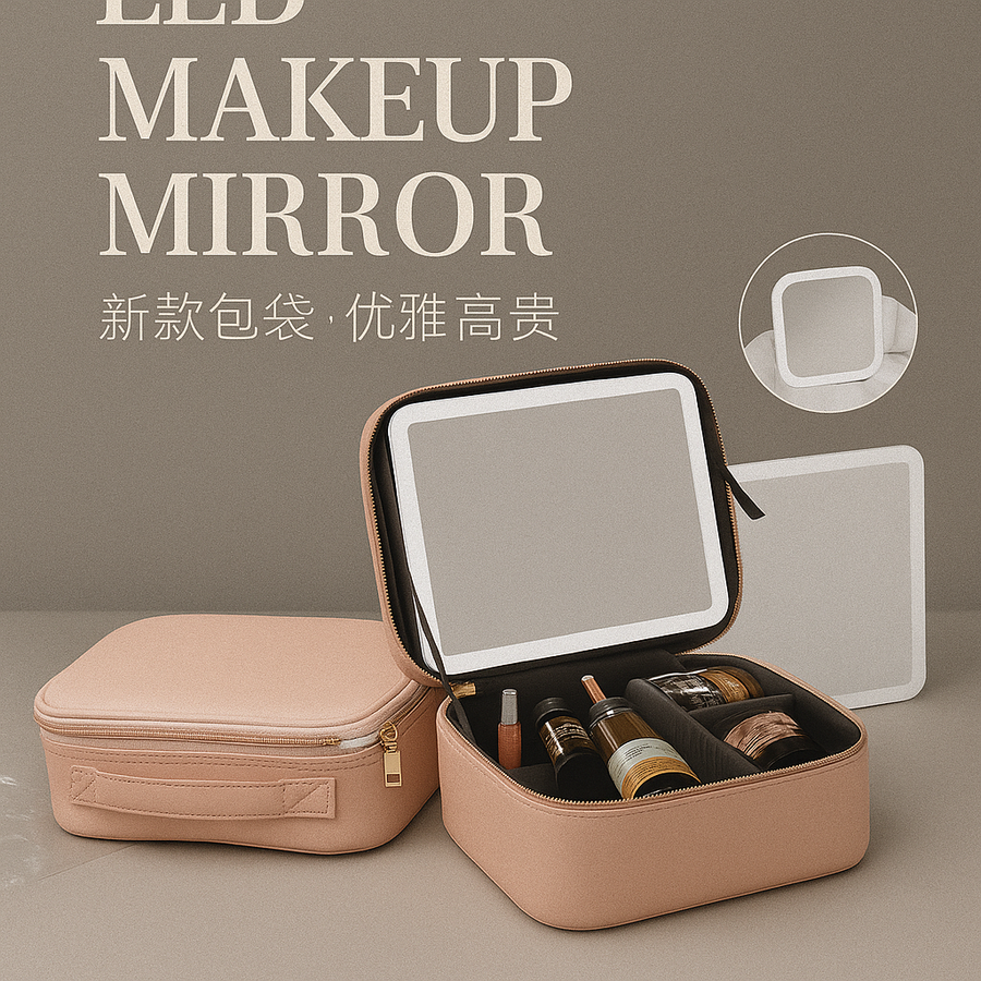 LED MAKEUP MIRROR BOX 62064 C-6