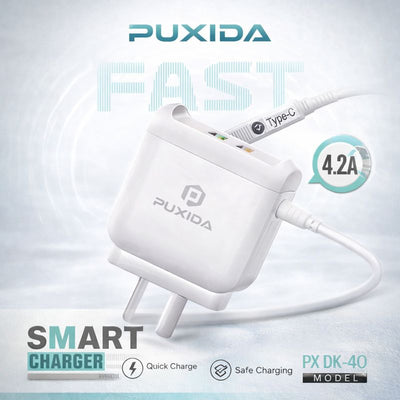 SMART CHARGER TYPE C PUXIDA DK-40