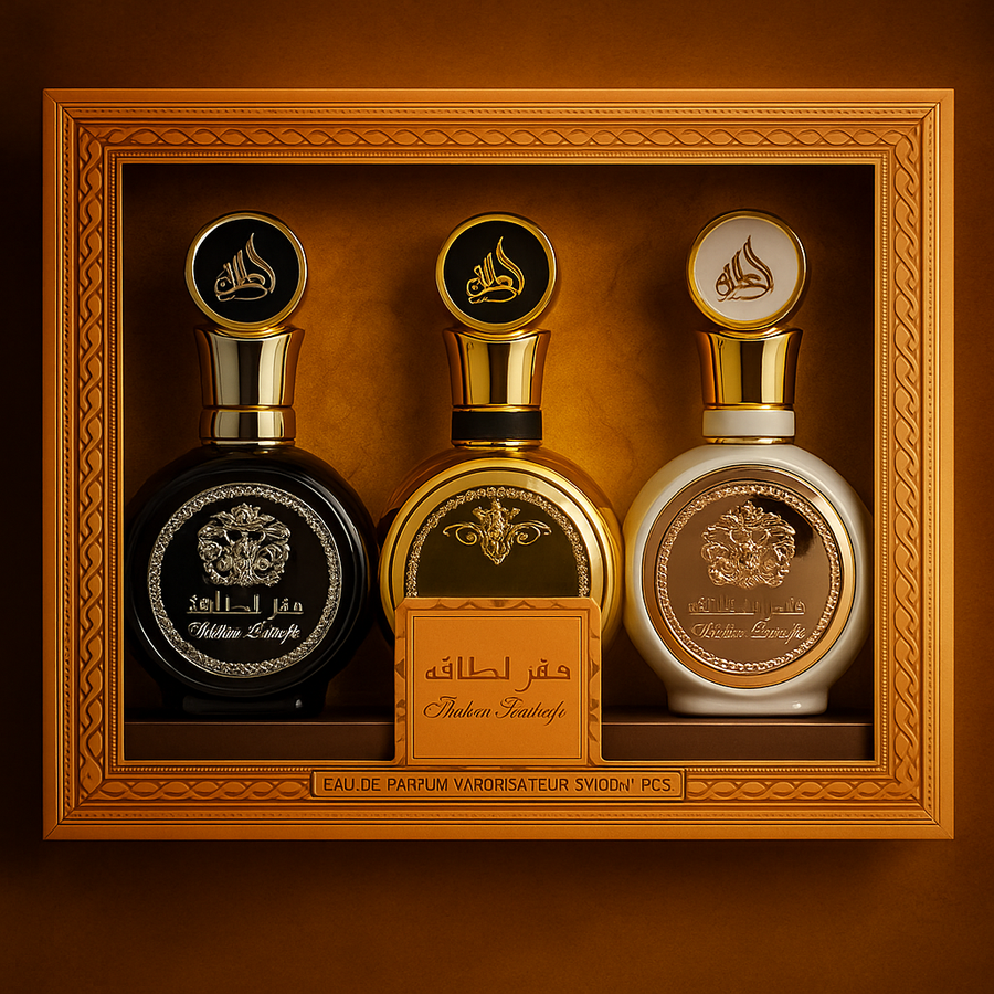SET DE PERFUMER ARABE X3 WC6739