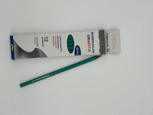 LAPIZ HB X12 ROBERCOLOR GRAFITO 112100SA
