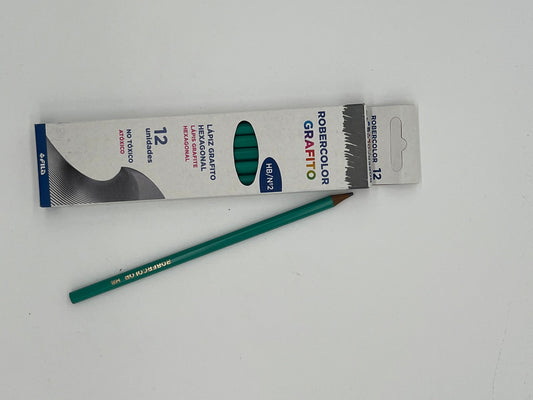 LAPIZ HB X12 ROBERCOLOR GRAFITO 112100SA
