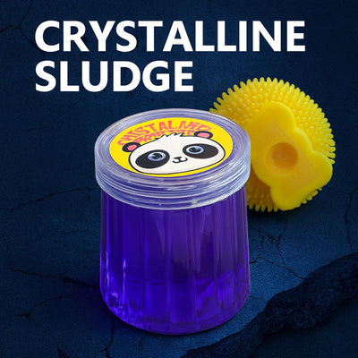 CRYSTAL MUD SUPER FUN SQUEEZE PANDA 24034 SLIME