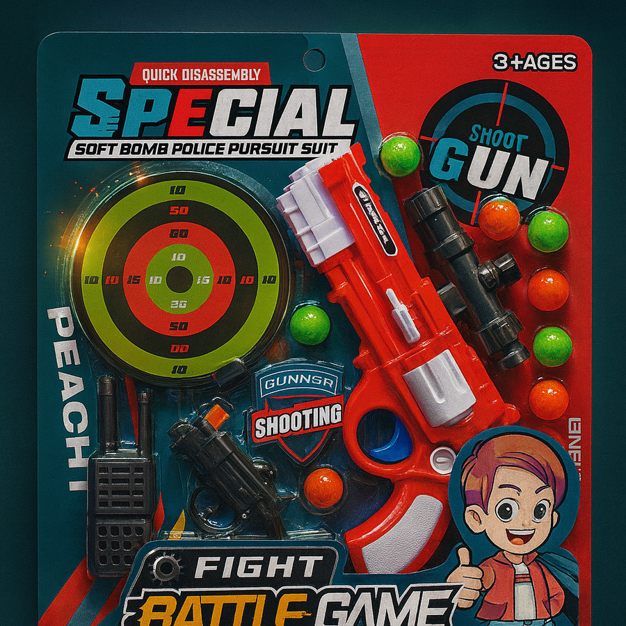 SPECIAL SOFT BOMB POLICE PURSUIT 25191