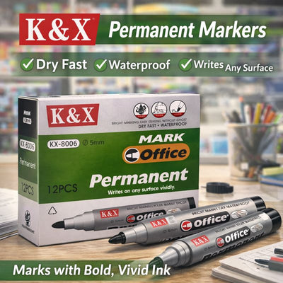 MARCADOR KX-8006 PERMANENT AF11071 1CAJA