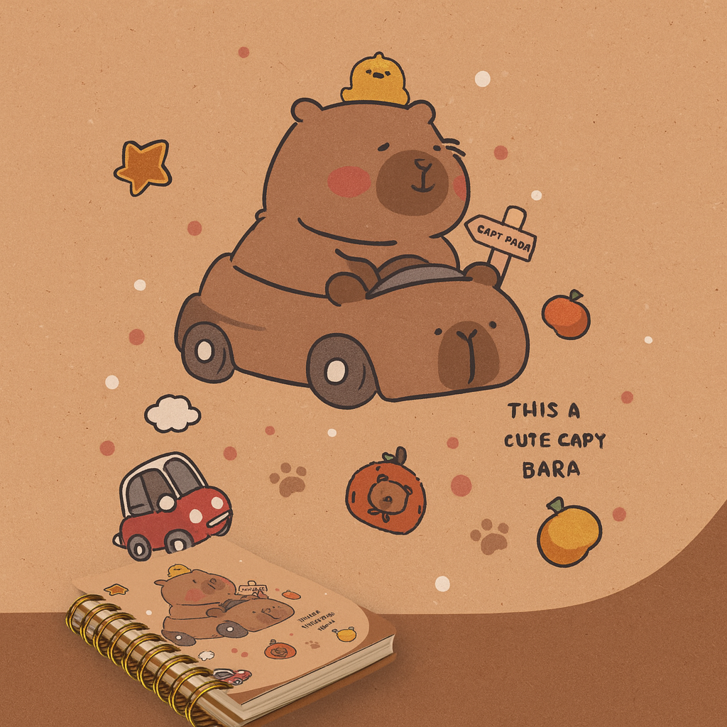 CUADERNITO CAPIBARA A202117