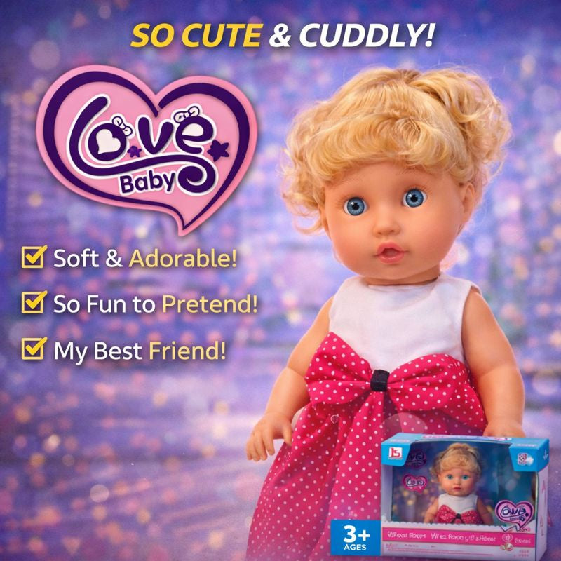 MUNECA 40CM LOVE BABY 22265