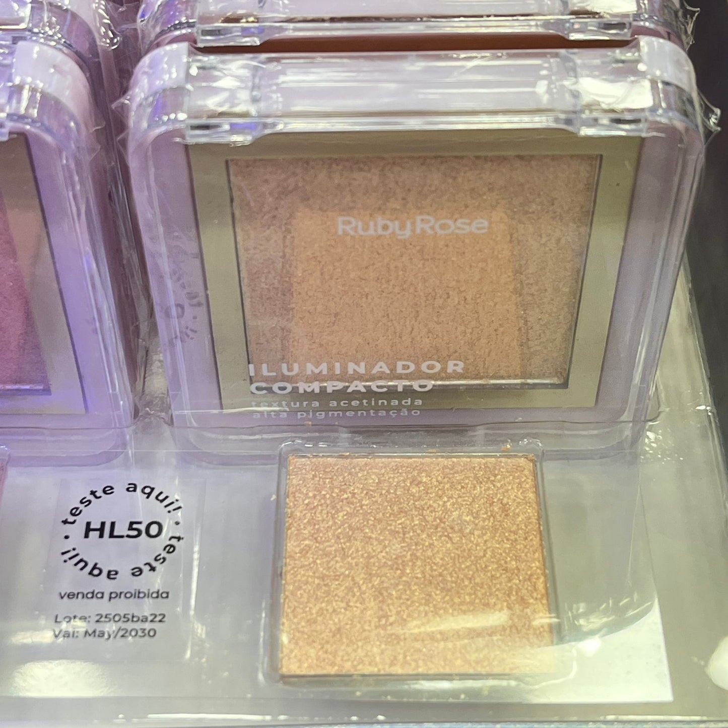 RUBY ROSE ILUMINADOR COMPACTO HB-859/G1 G2