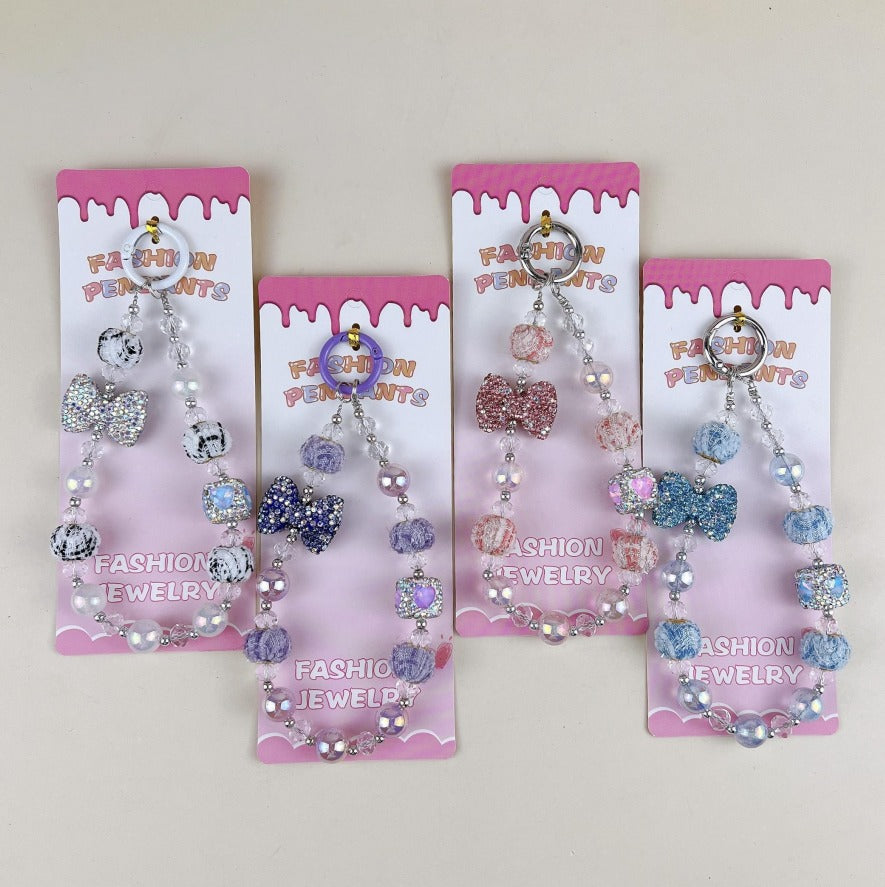 LLAVERO COLGANTE CON MONO DIAMANTE WA-37