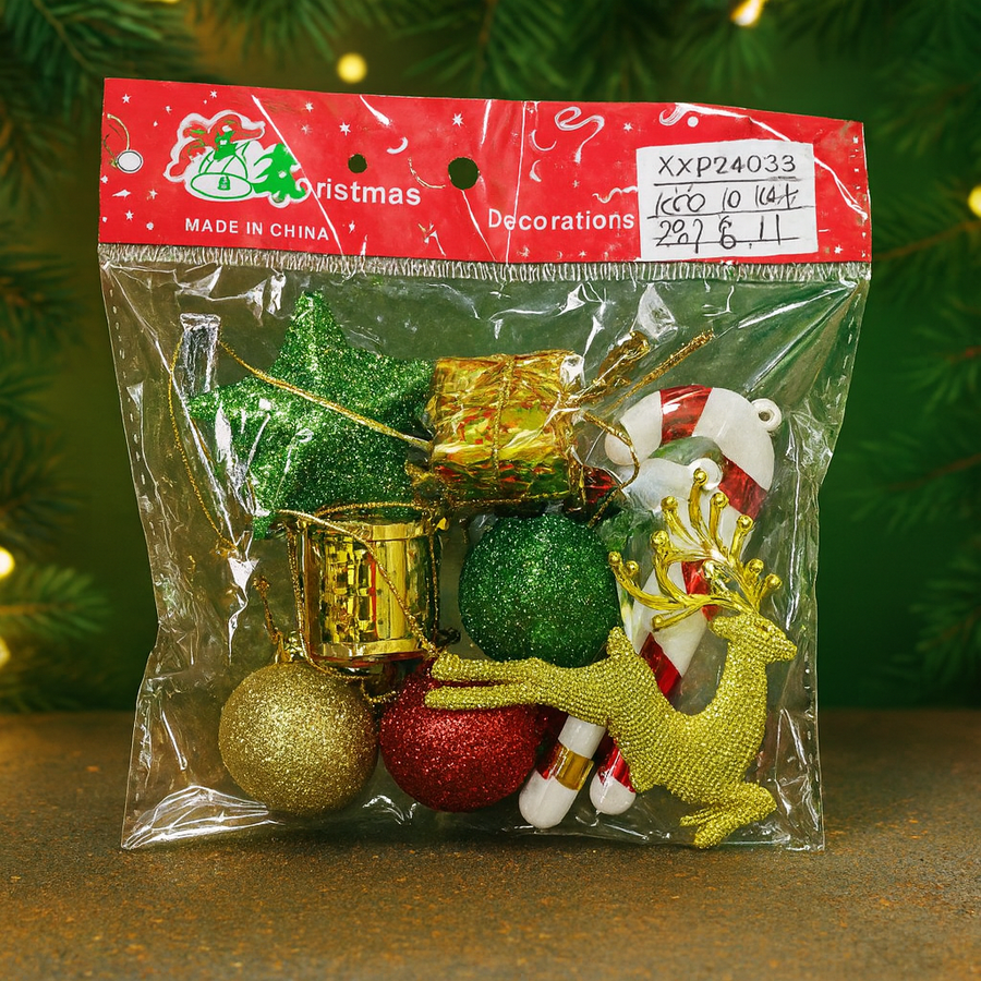 SET DECORATION CHRISTMAS XXP24033
