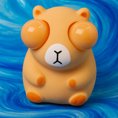 ANIMAL POPPING EYES SQUEEZE CAPYBARA 2799-05