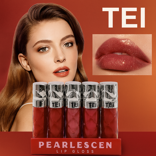 TEI LABIAL GLOSS TAPA PLATEADO TEI8101